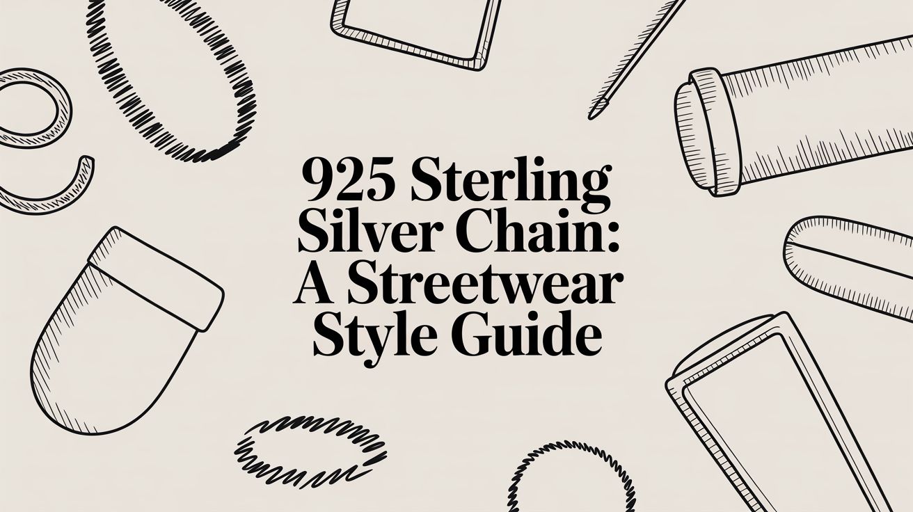 925 Sterling Silver Chain: A Streetwear Style Guide