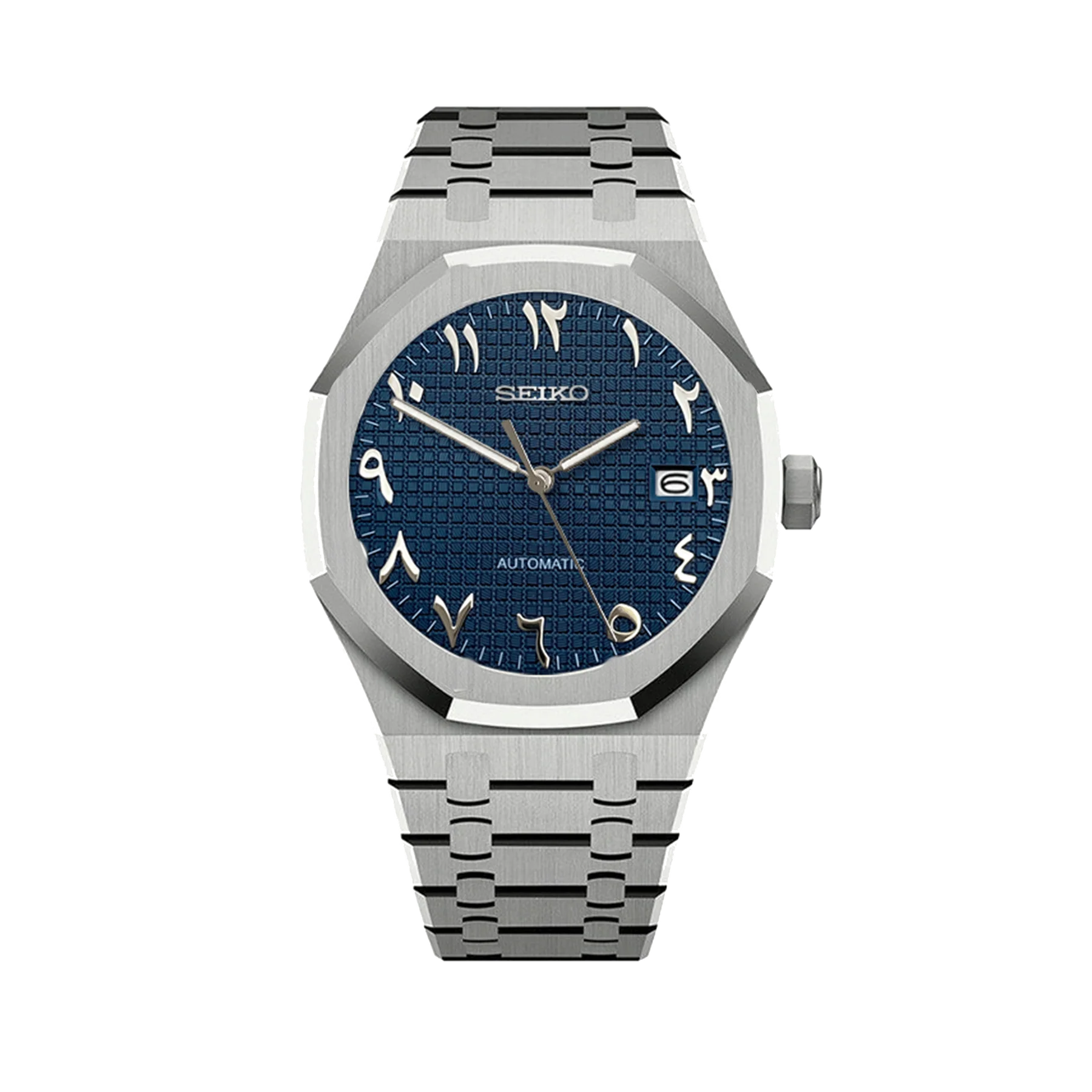 Seiko Oak Dunkelblau | Arabisches Zifferblatt