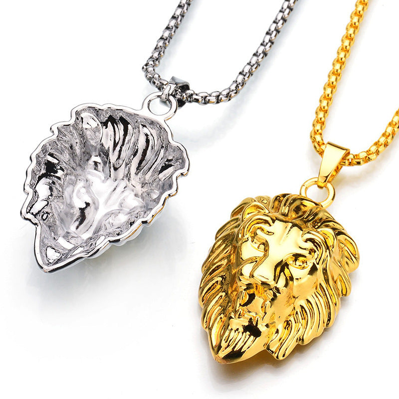 Collier tête de lion