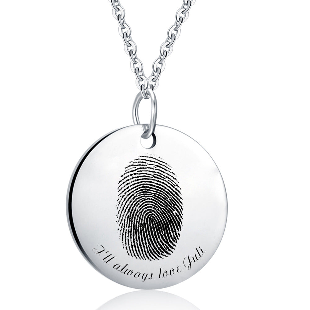 VVS Jewelry – Personalisierte Halskette mit Fingerabdruck