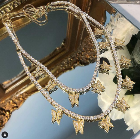 Vlindertennischoker voor dames - Beste kwaliteit