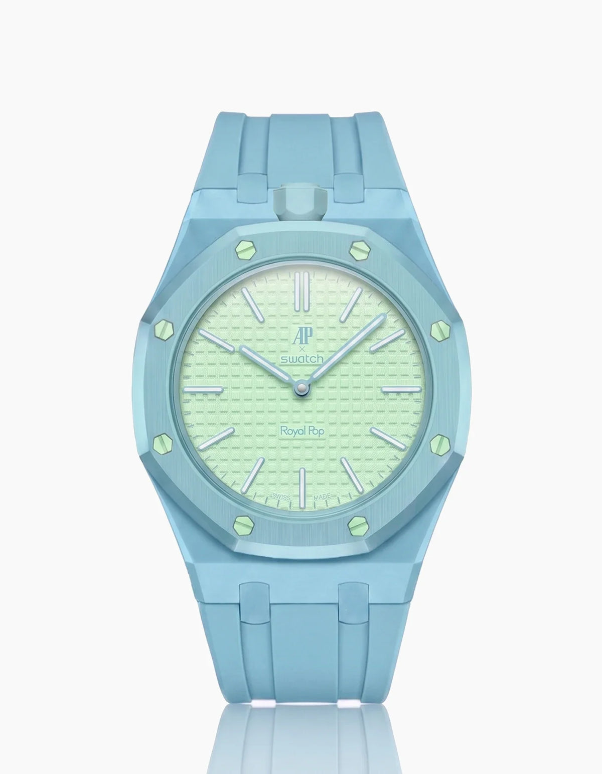 combo::light-blue::rubber-strap-for-ap-x-swatch-royal-pop-light-blue
