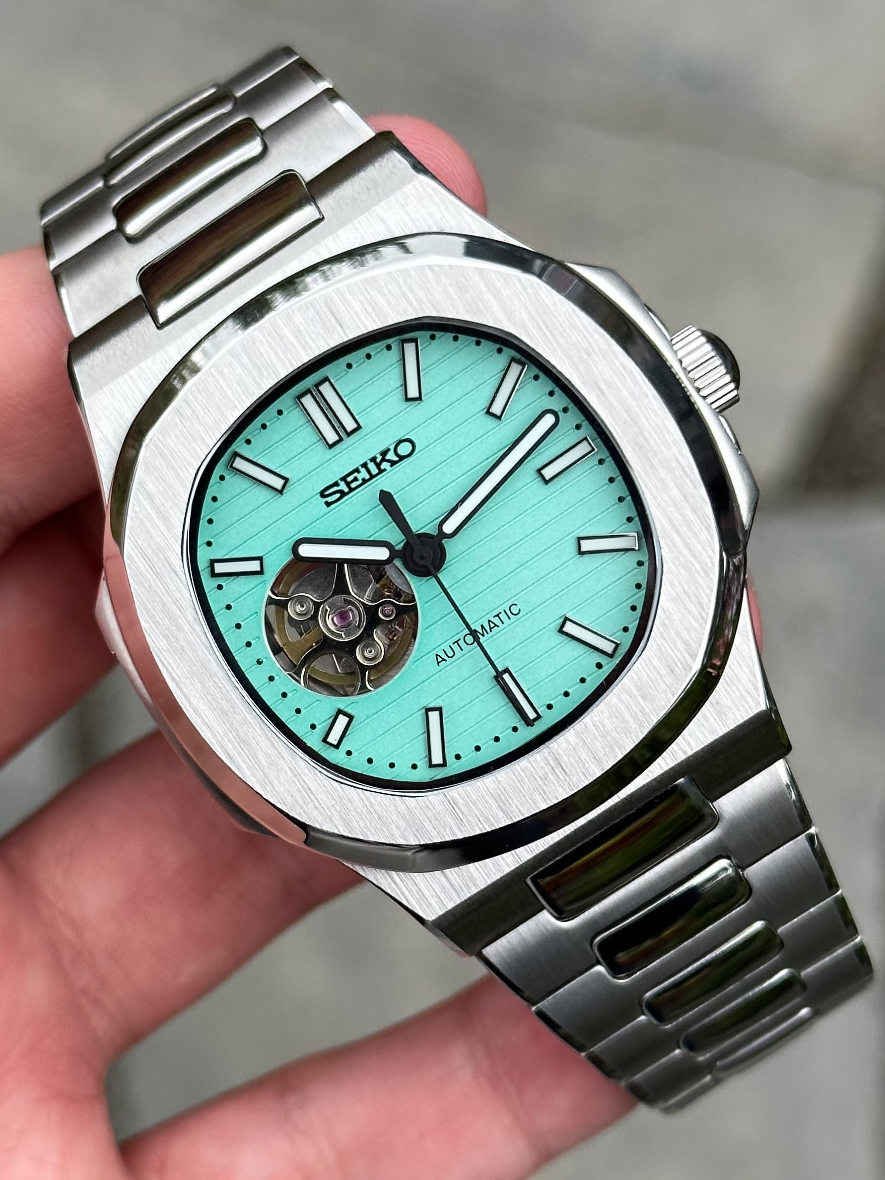 SEIKO MOD NAUTILUS | OFFENES HERZ TIFFANY