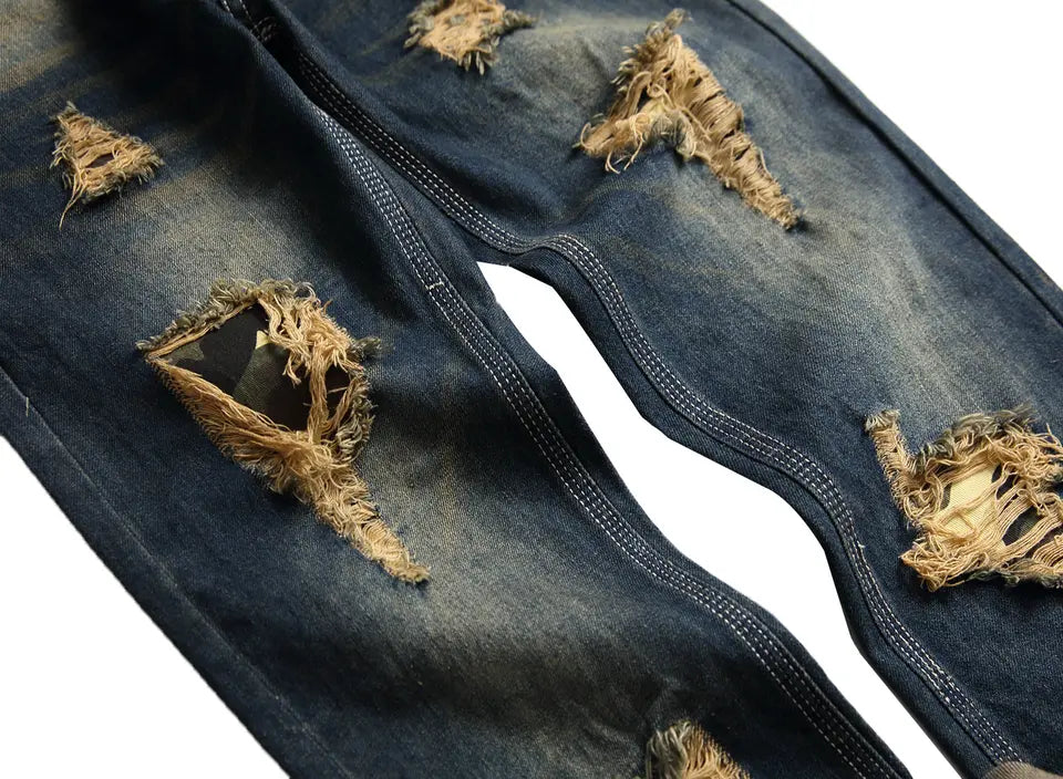 Zerfetzte Jeans für Herren