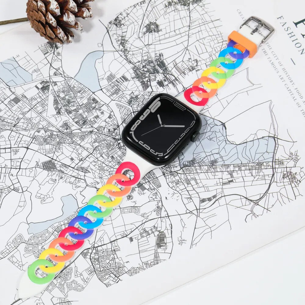 Silikonarmband für Apple Watch
