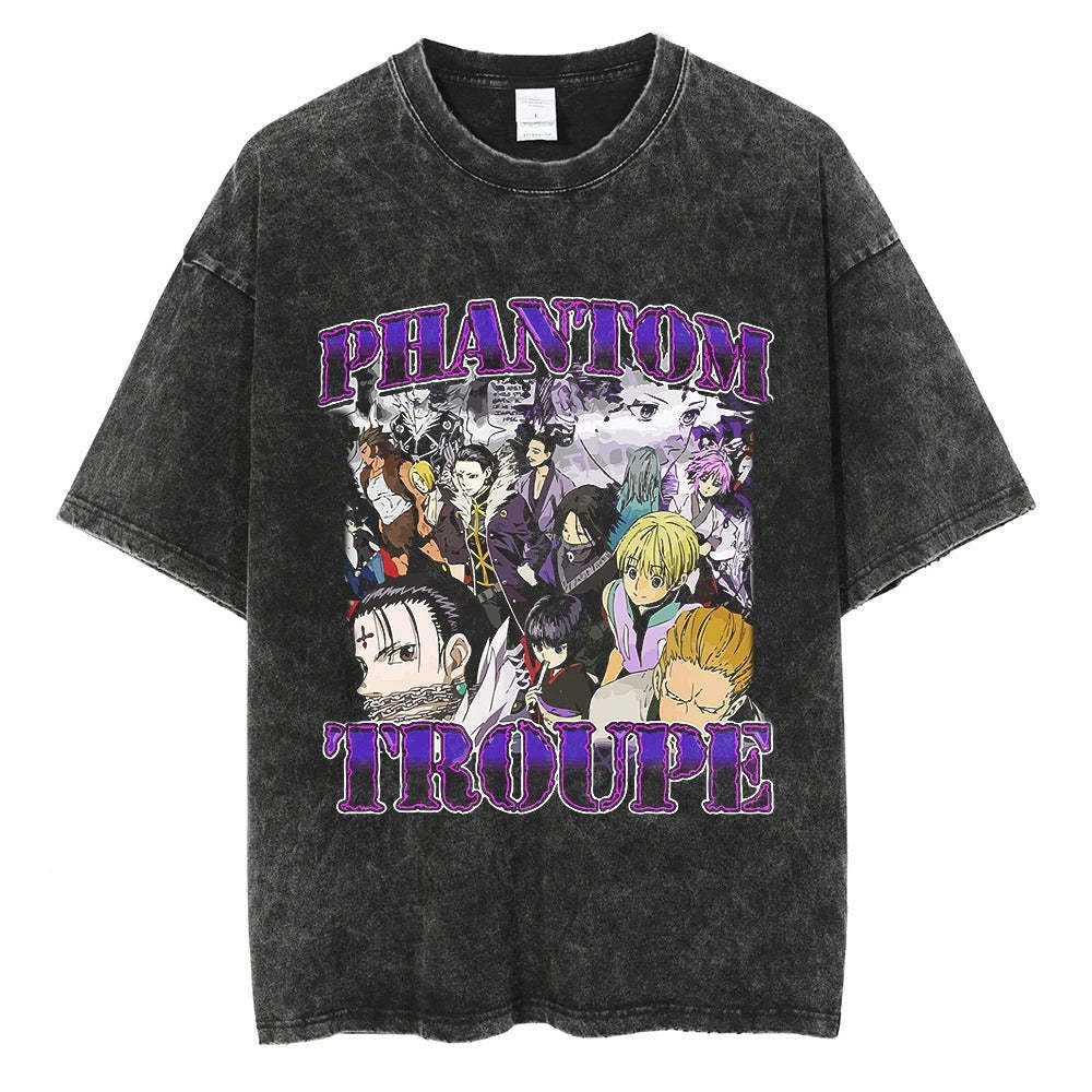Hunter x Hunter - Klassisches Anime-Charakter-T-Shirt