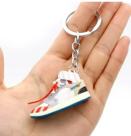 3D Mini Air Jordan Sneaker Schlüsselanhänger – Kultiges Schlüssel-Accessoire zum Sammeln