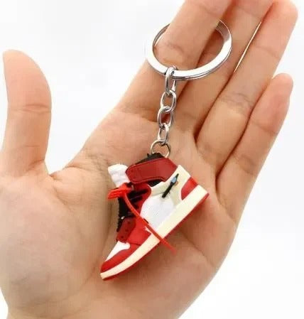 3D Mini Air Jordan Sneaker Schlüsselanhänger – Kultiges Schlüssel-Accessoire zum Sammeln