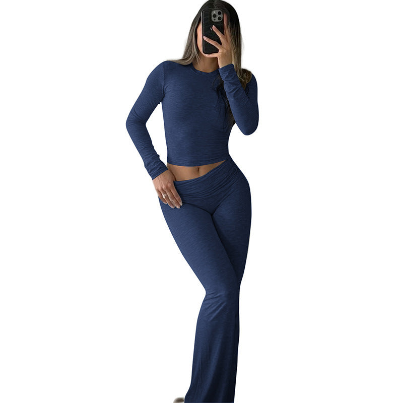 Bequemes zweiteiliges Loungewear-Set von VVS