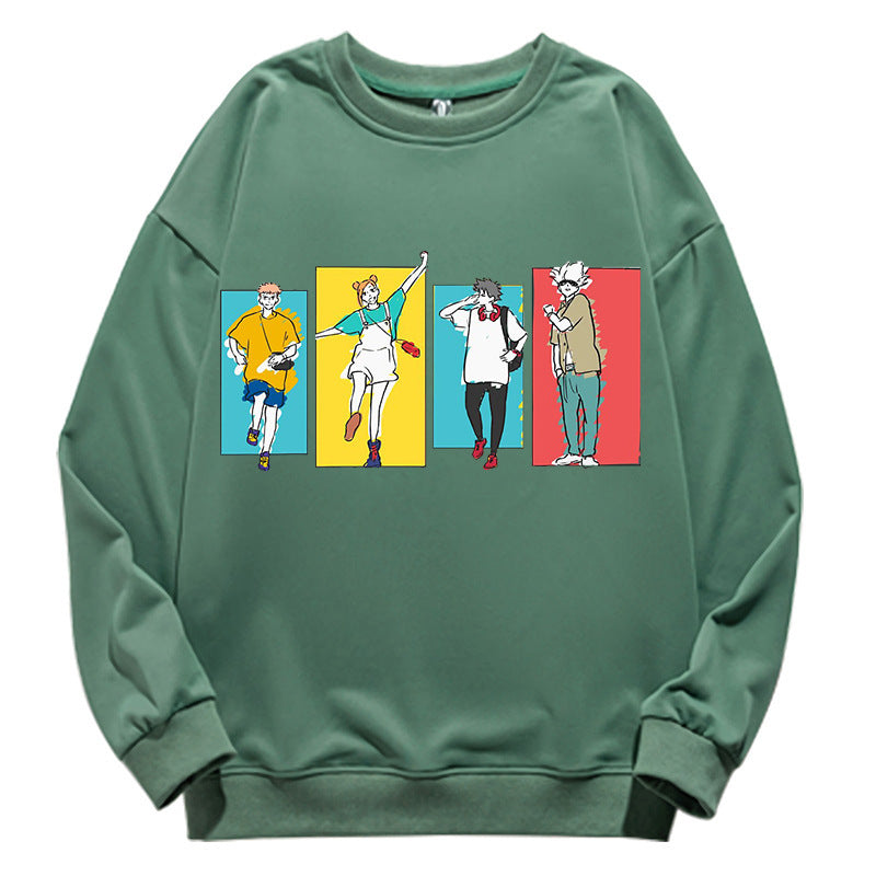 Jujutsu Kaisen klassischer grafischer Pullover