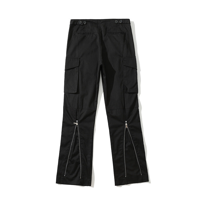 Pantalon à fermeture éclair dans le dos VVS