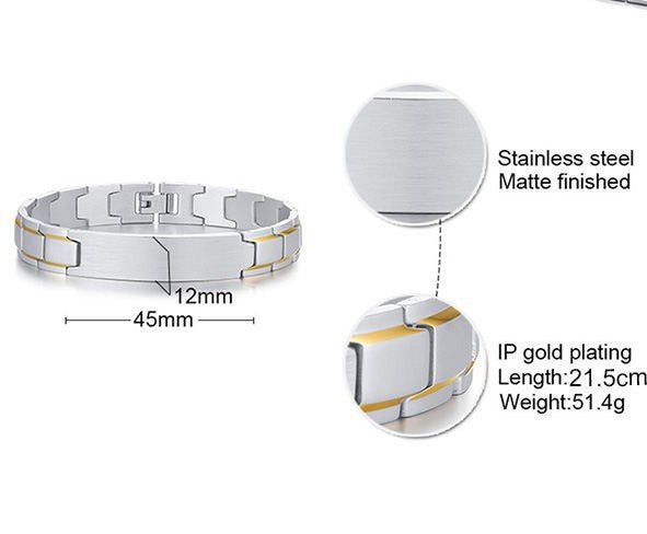Magnettherapie-Armband mit individuellem Namen