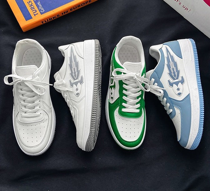 Lässige Sneakers mit kreativem Raketenelement