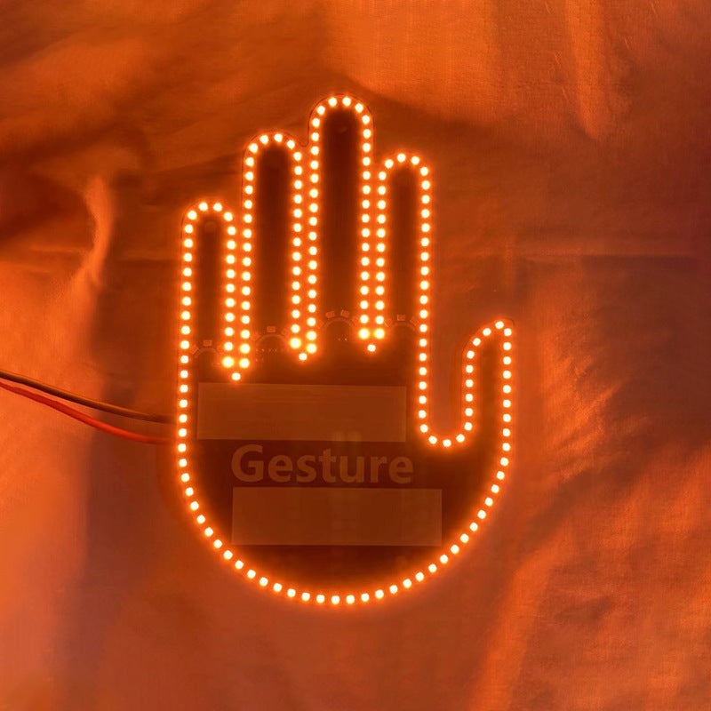 GloGesture LED-Handzeichen fürs Auto
