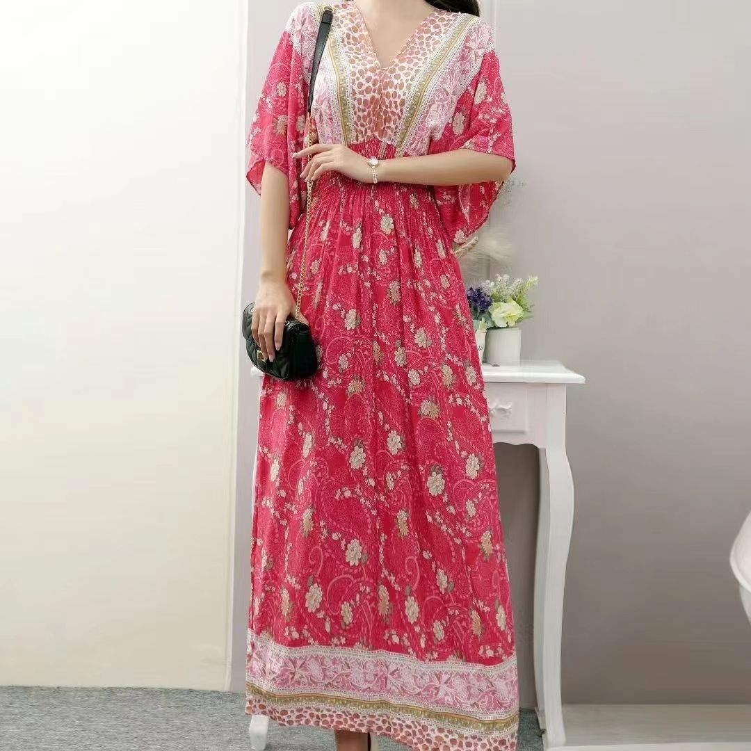 Retro-Bohemian-Sommerkleid