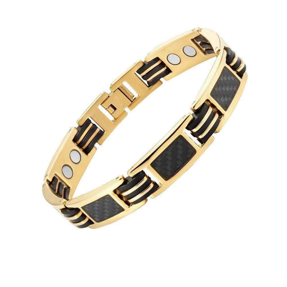 Bracelet de thérapie magnétique - Titane
