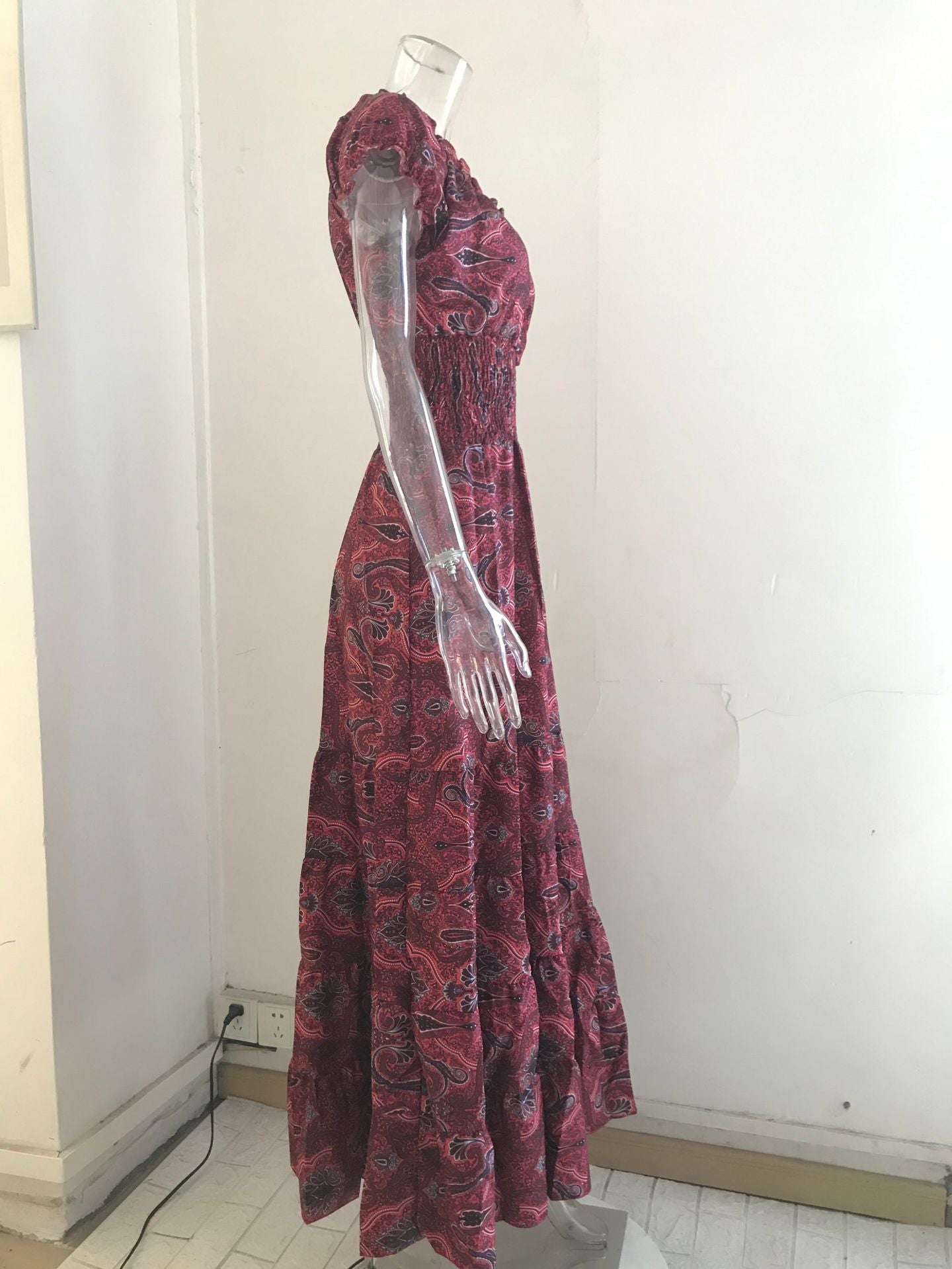 Bedrucktes Maxi-Sommerkleid „Barbara“
