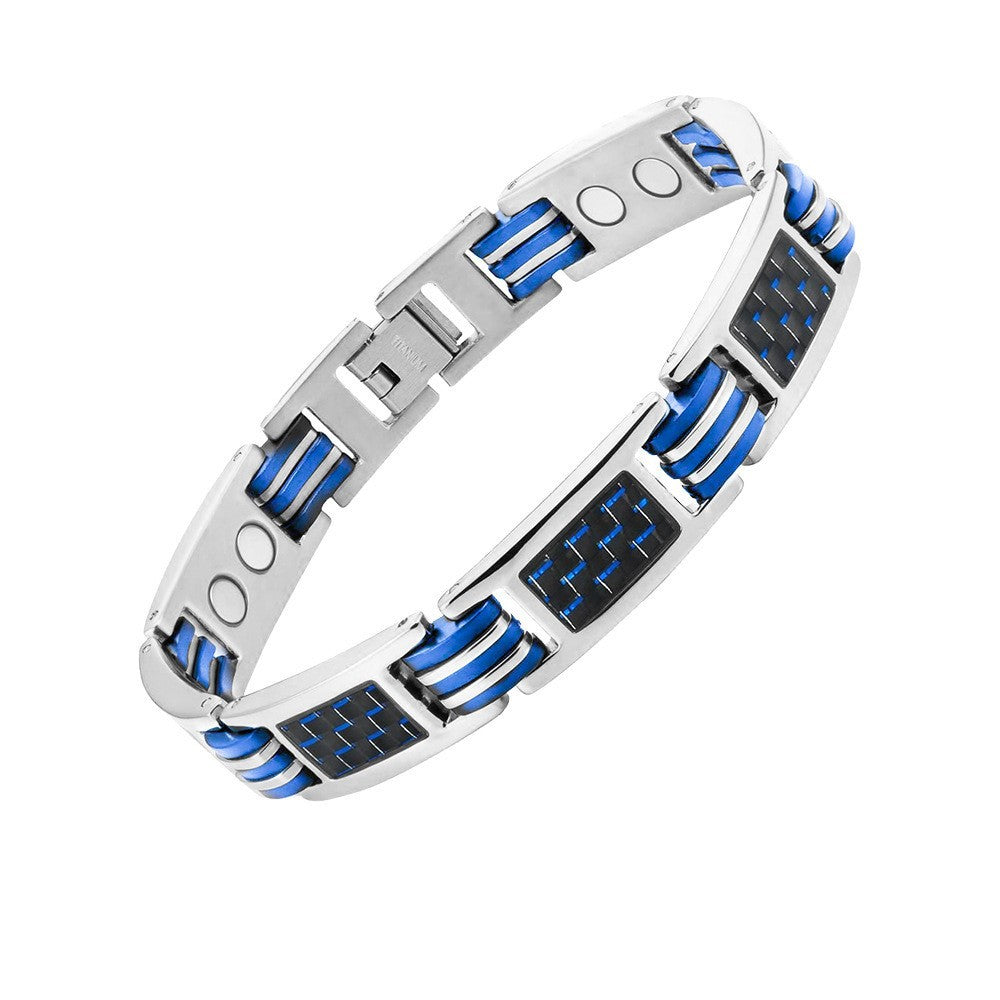Bracelet de thérapie magnétique - Titane