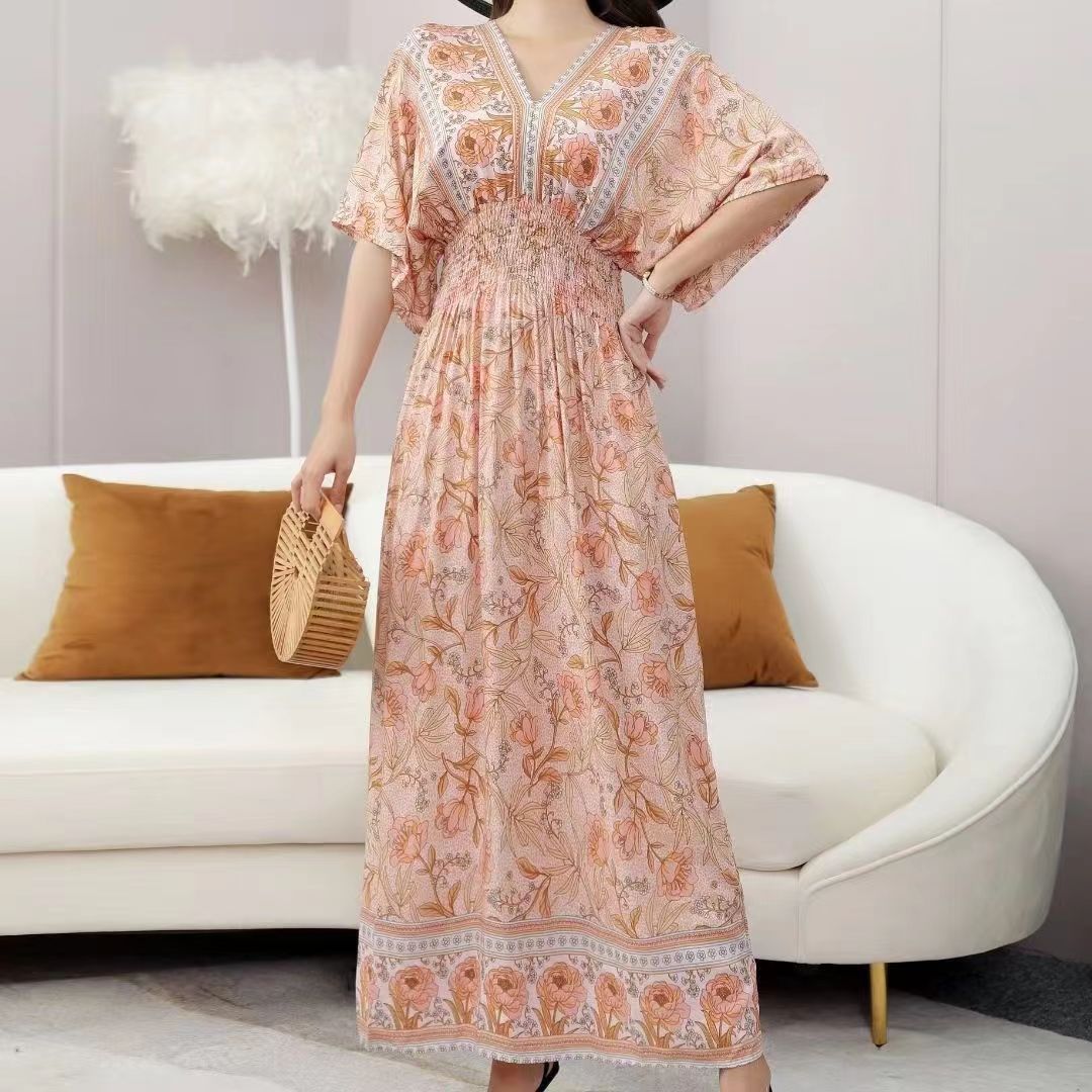 Retro-Bohemian-Sommerkleid