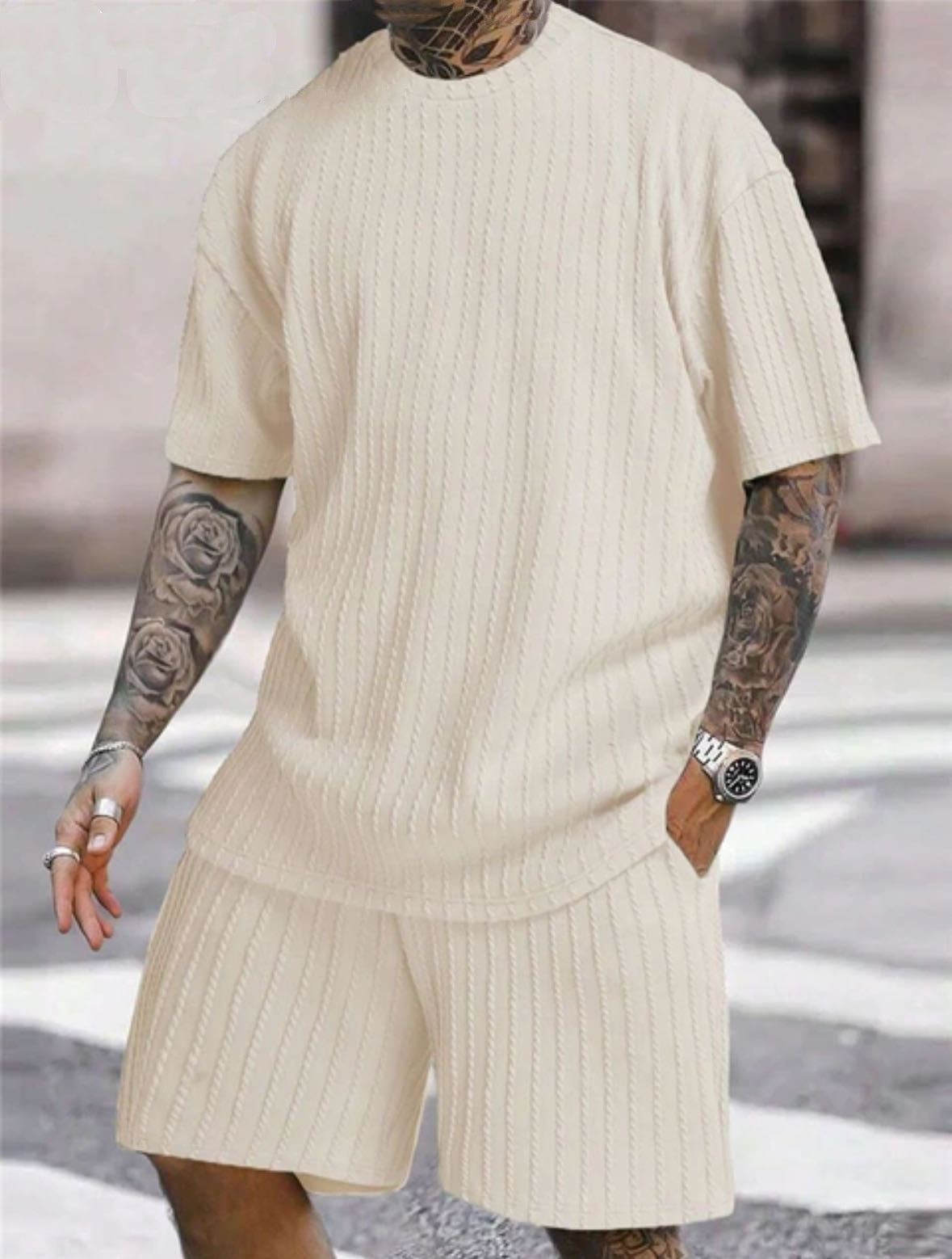 VVS Cooles Fleece-Zweiteiler-Set für Herren