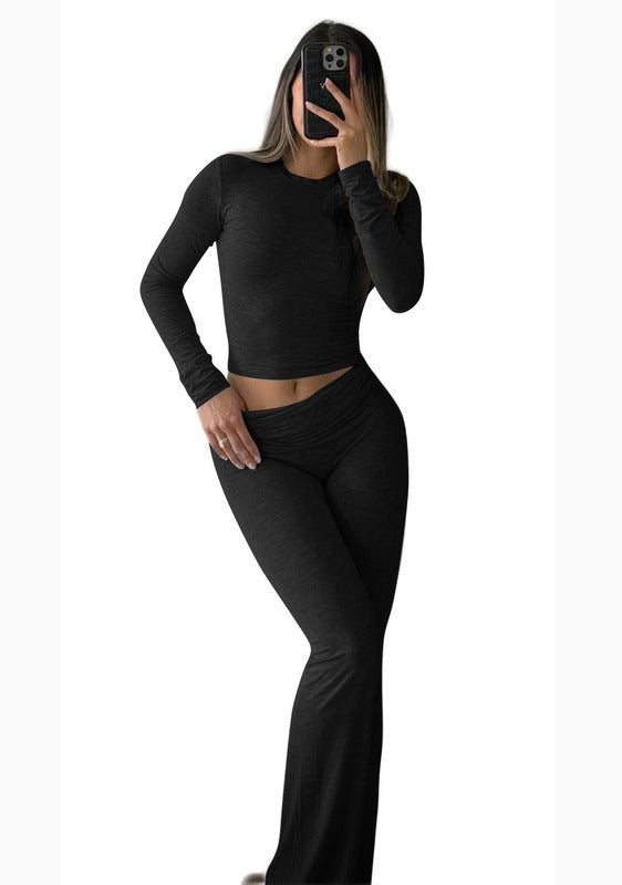Bequemes zweiteiliges Loungewear-Set von VVS