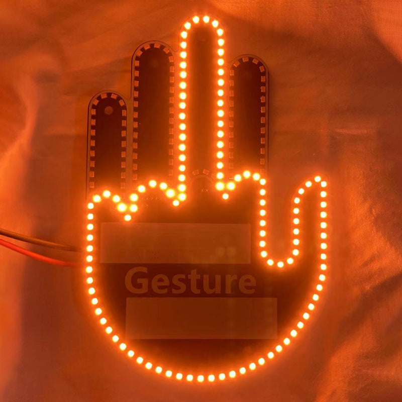 GloGesture LED-Handzeichen fürs Auto