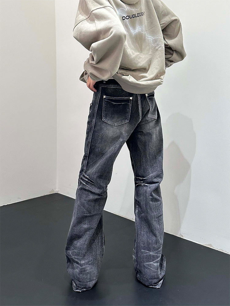 Jeans mit VVS-Edge-Muster
