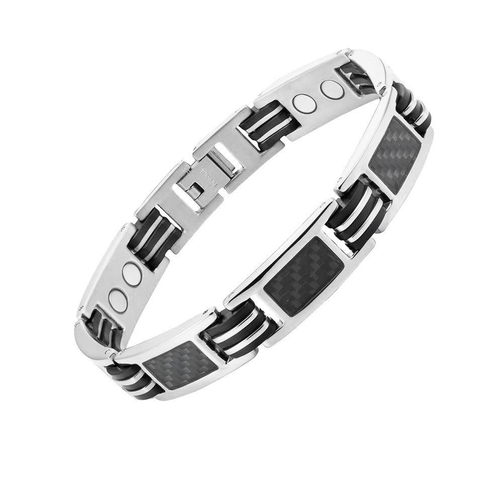 Bracelet de thérapie magnétique - Titane