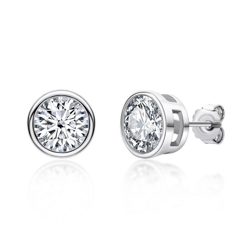 VVS Jewelry S925 Moissanite Diamant-Ohrringe - 2 KAUFEN, 1 GRATIS ERHALTEN