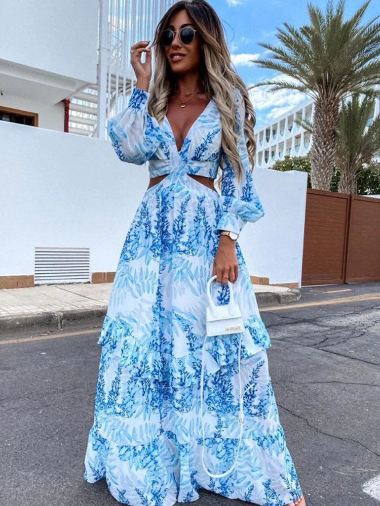 Pariser langes Strandkleid