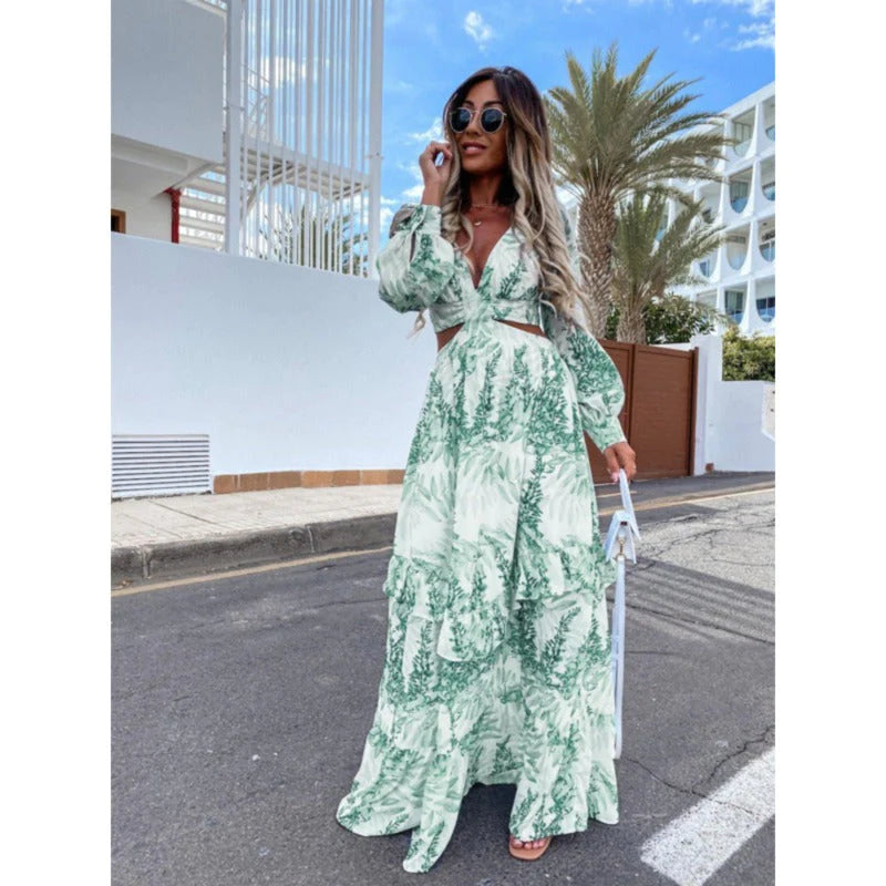 Pariser langes Strandkleid
