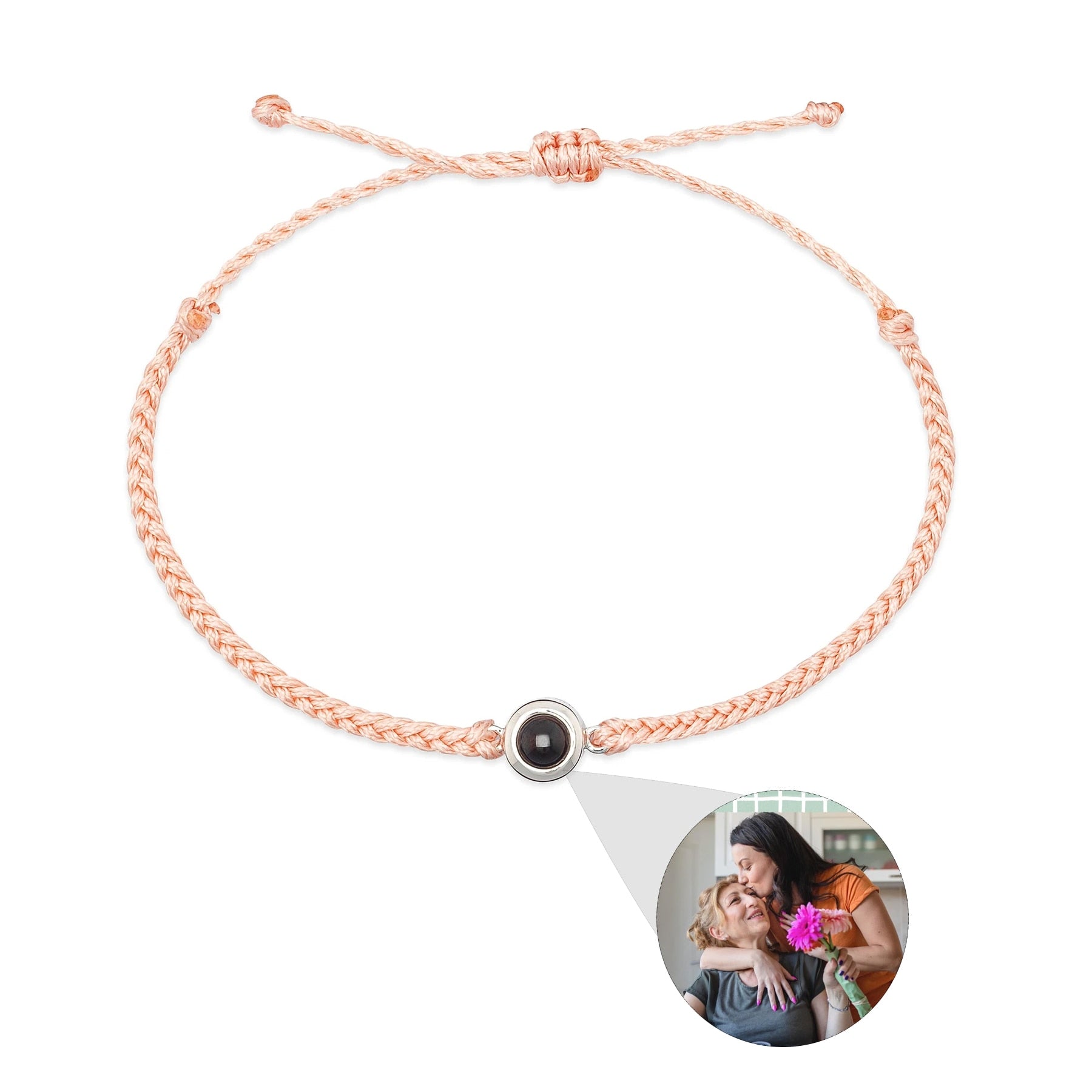 VVS Jewelry Armband mit individuellem Fotoprojektionsanhänger