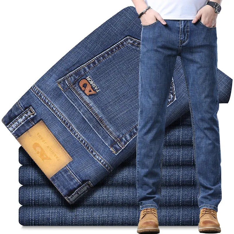 Luxuriöser, klassischer Business-Denim