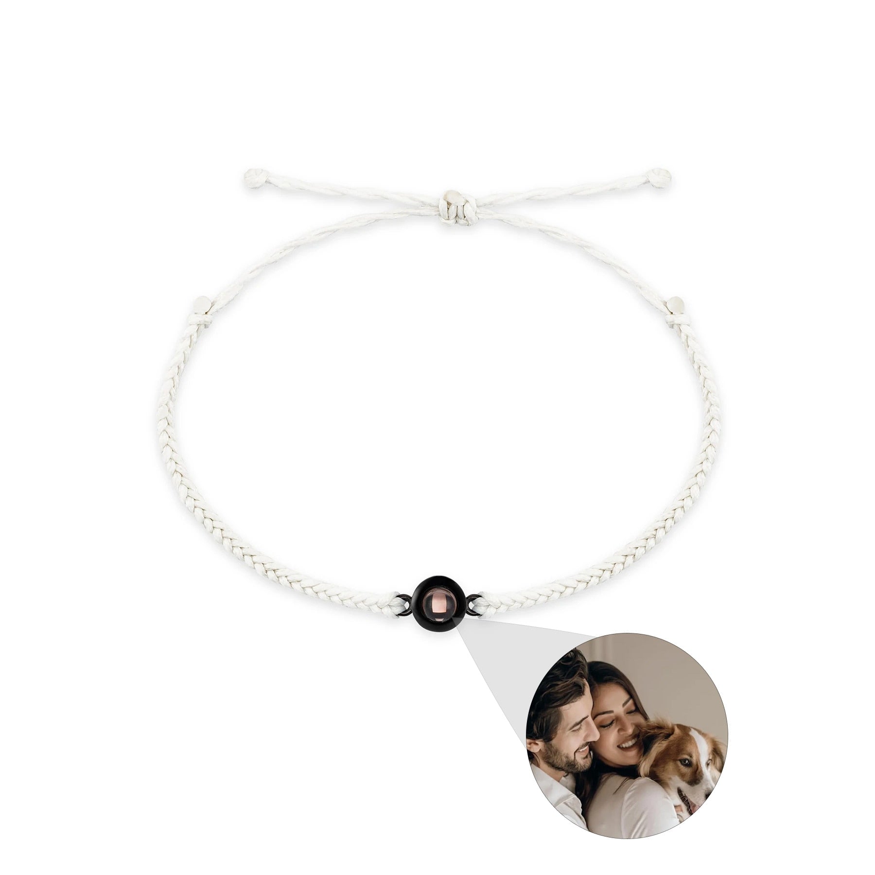VVS Jewelry Armband mit individuellem Fotoprojektionsanhänger