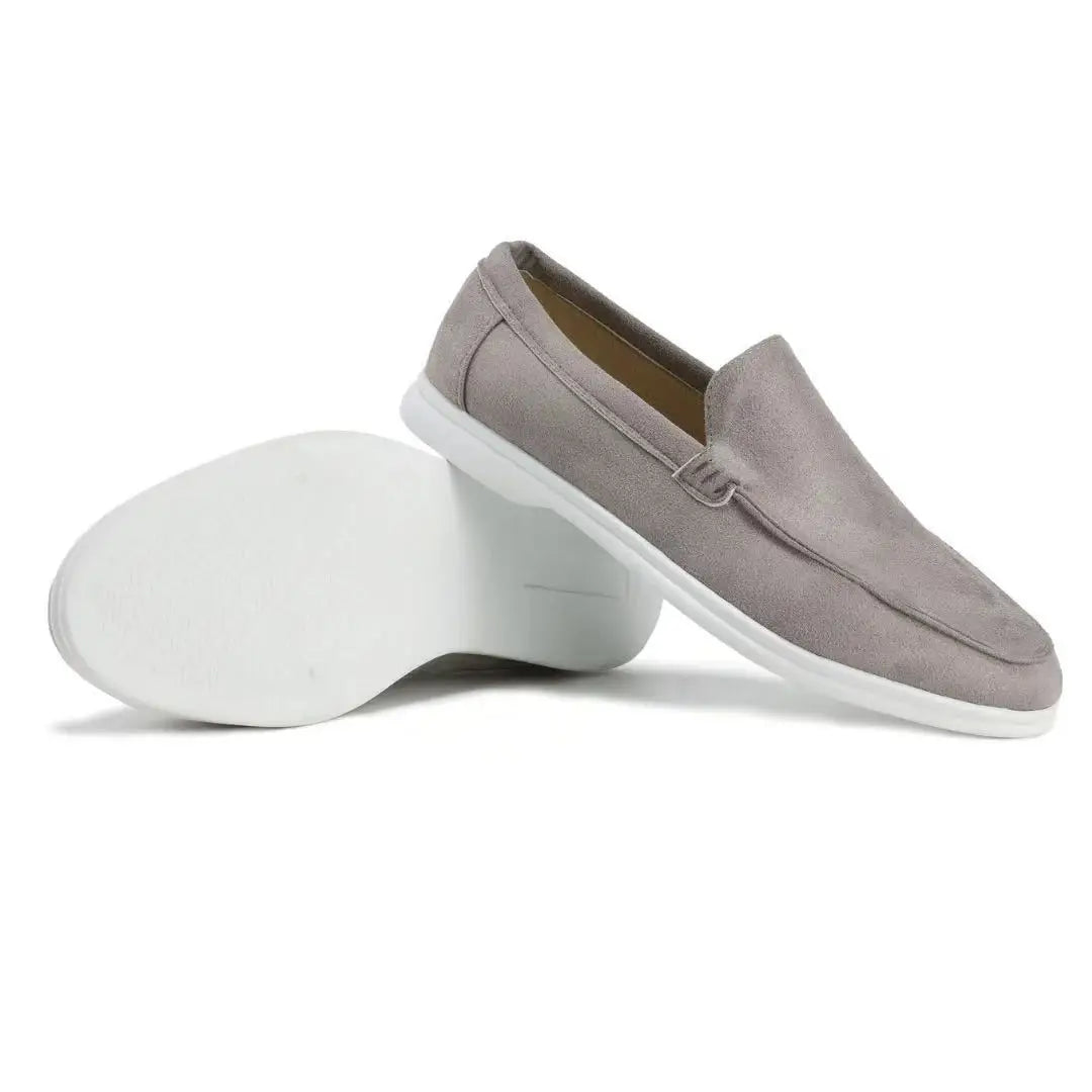 Graue Slipper aus Wildleder von FROSTÉ