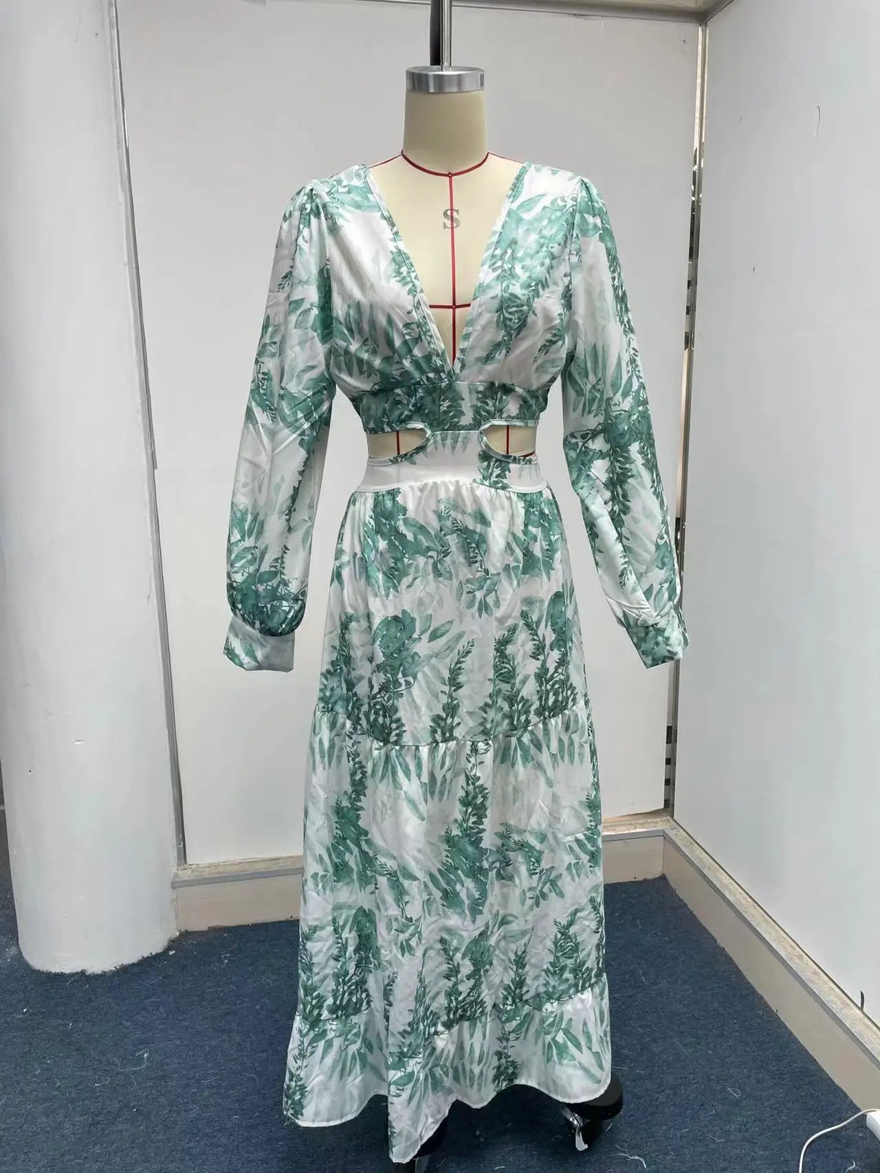 Pariser langes Strandkleid