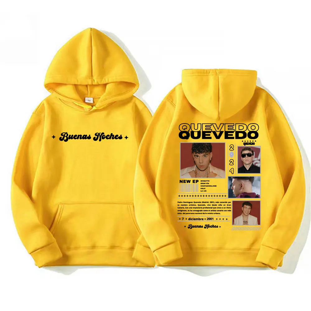 Quevedo Buenas Noches Graphic Hoodie