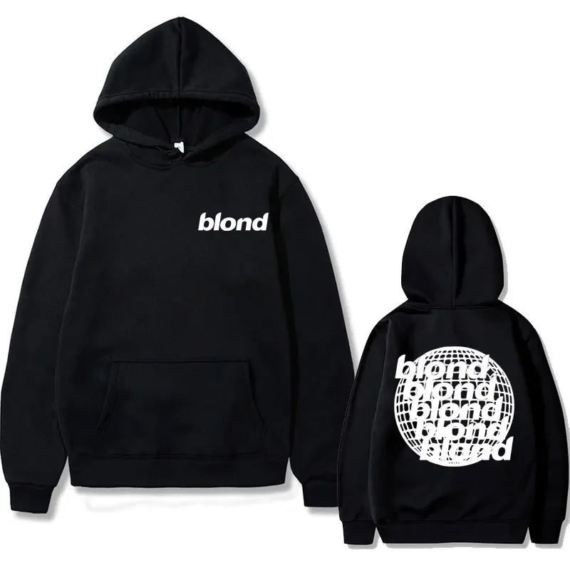 Kapuzenpullover mit Albumcover-Grafik von Frank Ocean „Blond“