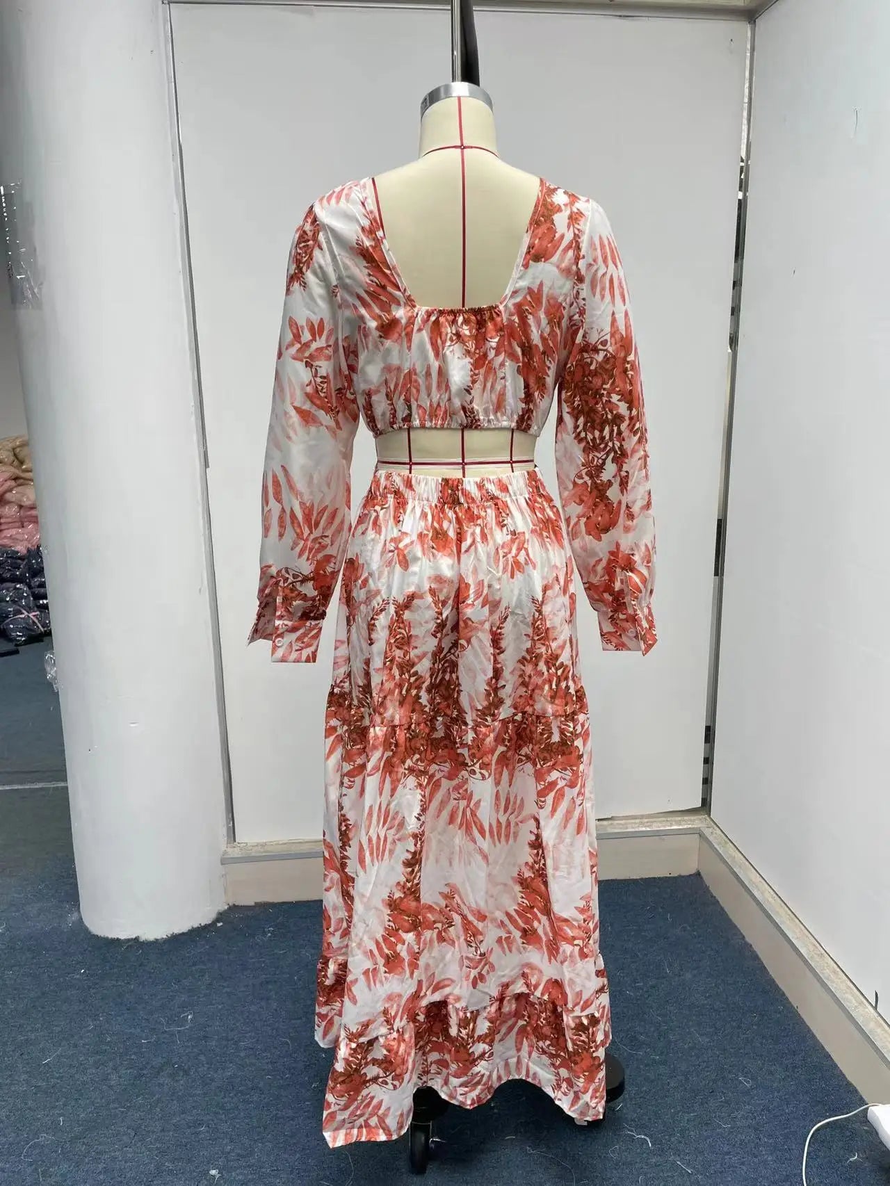 Pariser langes Strandkleid
