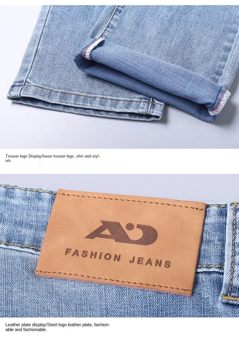 Luxuriöser, klassischer Business-Denim