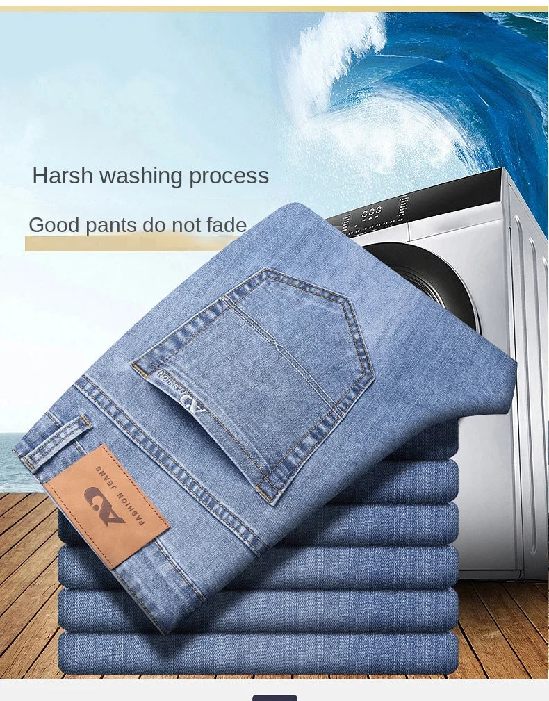 Luxuriöser, klassischer Business-Denim