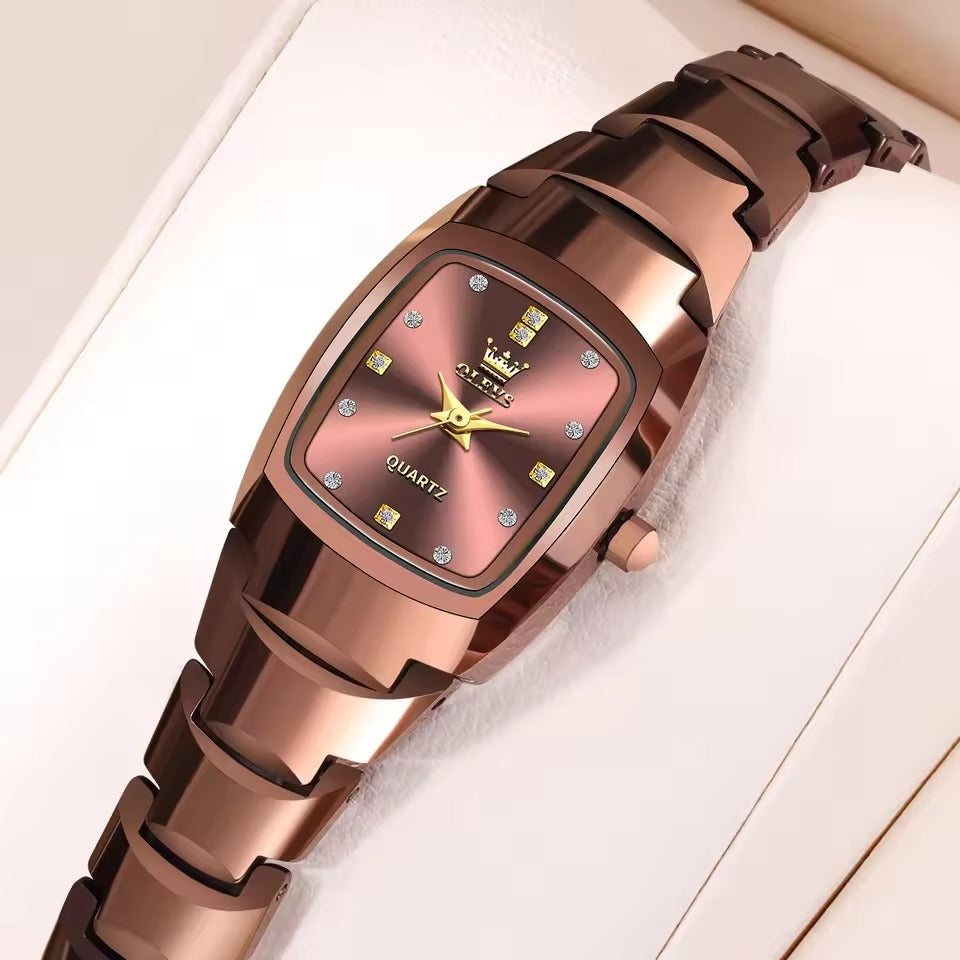 Crown Slim Luxus Damenuhr