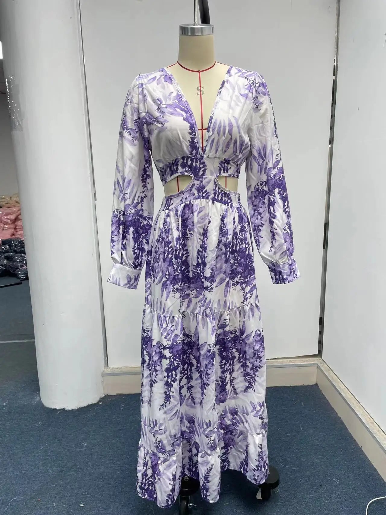 Pariser langes Strandkleid