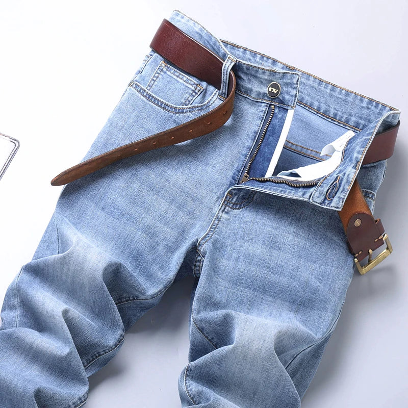 Luxuriöser, klassischer Business-Denim
