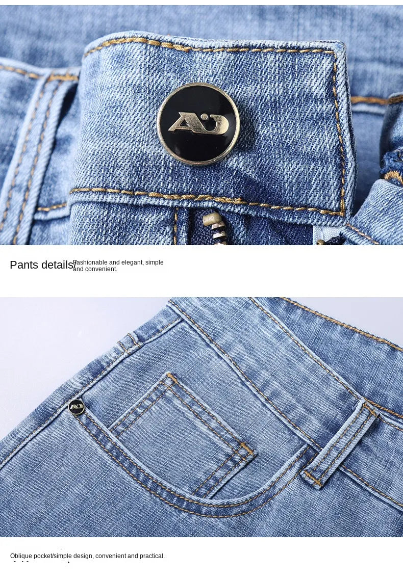 Luxuriöser, klassischer Business-Denim