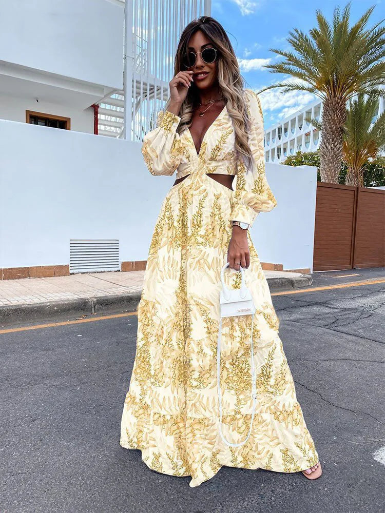 Pariser langes Strandkleid