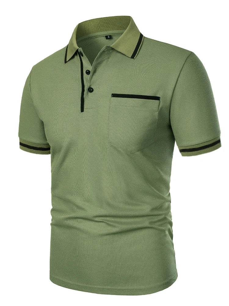 🔥 Haute Classe Polo-T-Shirt für Herren – Premium-Komfort und Stil für jeden Anlass