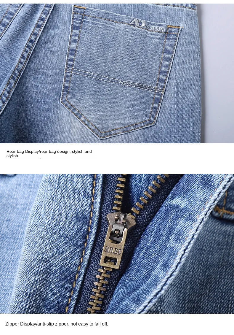Luxuriöser, klassischer Business-Denim