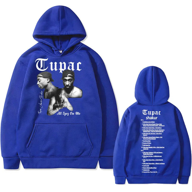 Sweat à capuche graphique Tupac All Eyez On Me
