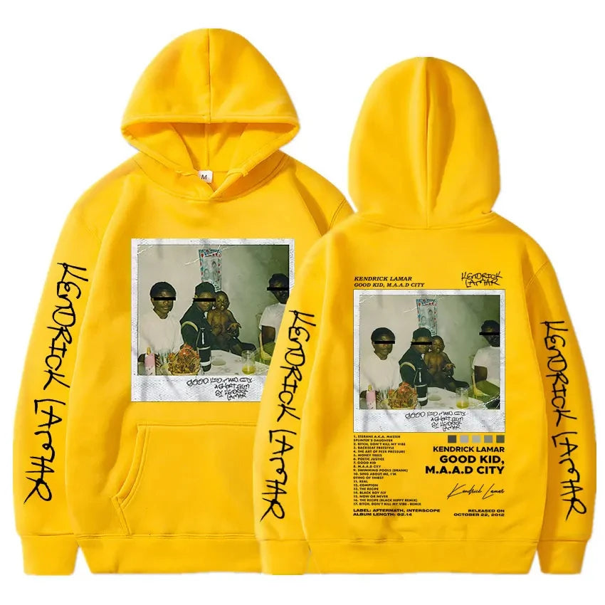 Kendrick Lamar – Kapuzenpullover mit „Good Kid“-Grafik